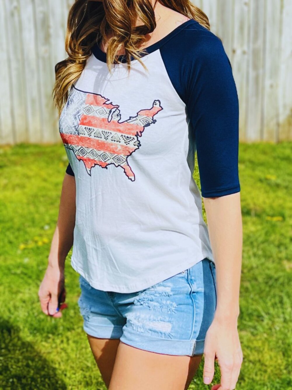 USA Raglan - Picture 7 of 7